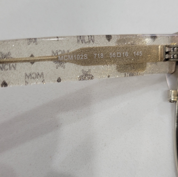 MCM Unisex Retro Visetos Sunglasses - Picture 6 of 11